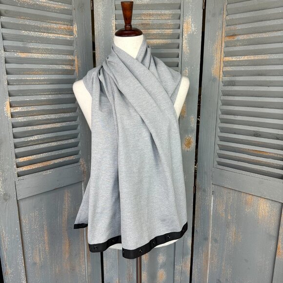 Lululemon Vinyasa Scarf * Rulu Tonka Stripe Heathered - Picture 14 of 15